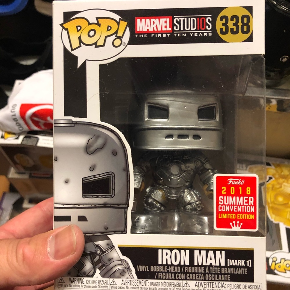 Iron man first suit sdcc exclusive funko marvel